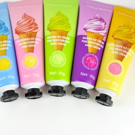 تصویر کرم دست فانتزی کالیا بیوتی مدل بستنی - ماچا Kaliya Beauty Hand Cream