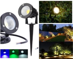 خرید و قیمت چراغ چمنی اپتونیکا مدل IR-OP2612 ظرفیت ۱۲ وات RGB | ترب