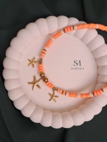 تصویر گردنبند فیمو ساحلی کد ۱۶۴ 