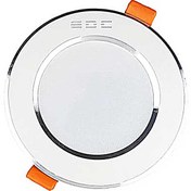 تصویر پنل سقفی دیپ گرد دور استیل 6 وات آفتابی ای دی سی circular steel side deep ceiling panel 6 W Warm white EDC