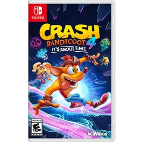 تصویر دیسک بازی Crash Bandicoot 4 – Nintendo Switch نینتندو سوییچ Crash Bandicoot 4