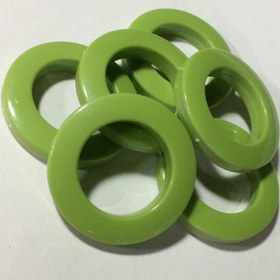 تصویر حلقه پانچ سبز 