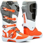 تصویر بوت کراسی TIGER مدل MX2 PRO GRAY ORANGE WHITE 