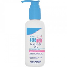 تصویر روغن ماساژ کودک سبامد (Sebamed) حجم 150 میلی لیتر لوسیون کودک