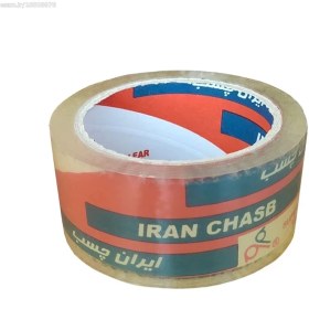 تصویر چسب پهن ایران چسب 90 یارد عرض 5 سانت 35 میکرون Iran Chasb 5cm Tape