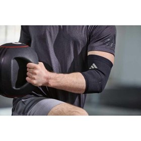 تصویر خرید اینترنتی هد بند و مچ بند مردانه سیاه آدیداس AKSNPRADS031 Dirsek Desteği L ADSU-13333-NL