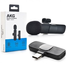 تصویر میکروفن بی سیم ای کی جی (AKG) Type-c مدل T4560PRO (AKG) Type-c mic