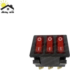 تصویر کلید سه پل چراغدار 