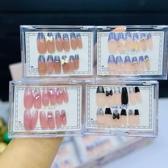 تصویر ناخن مصنوعی برند پینک کی 