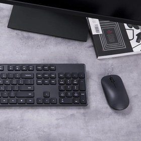 تصویر کیبورد و ماوس وایرلس شیائومی مدل WXJS02YM Xiaomi WXJS02YM keyboard and mouse