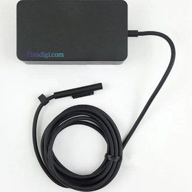 تصویر آداپتور تبلت مایکروسافت 12V/2.58A مدل Surface 1625 Microsoft Tablet AC Adapter Model NO. Surface 1625