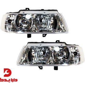تصویر چراغ جلو چپ سمند کروز مدل CR50070401 بدون لامپ 