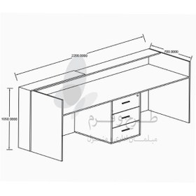تصویر کانتر منشی مدل K1010 ایران فخر 