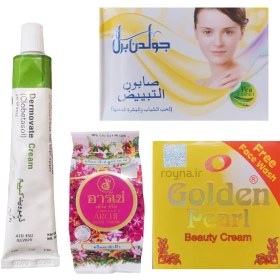 تصویر کرم گلدن پرل + صابون گلدن پرل + پک کامل گلدن پرل (اورجینال و 100% تضمینی) 