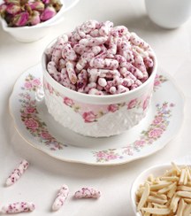 تصویر نقل ابریشمی گل محمدی ۱ کیلوگرم 