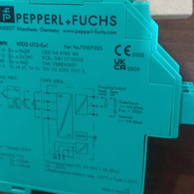 تصویر بریر پپرل فوکس مدل KFD2-SR2-Ex1 KFD2-UT2-EX1 | Pepperl+Fuchs Universal Temperature Converter