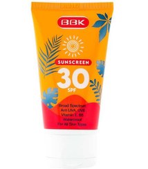 تصویر کرم ضد آفتاب با SPF 30 بژ طبیعی 50ml ببک 