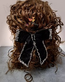 تصویر گیره پاپیون کار شده 