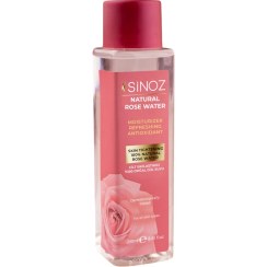 تصویر تونر گل رز مناسب انواع پوست سینوز مدل Sinoz Natural Rose Water Toner Sinoz Natural Rose Water Toner 250ml