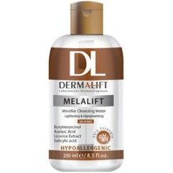 تصویر محلول پاک کننده میسلار درمالیفت مدل MELALIFT حجم ۲۵۰ میلی لیتر با رایحه تمشک 