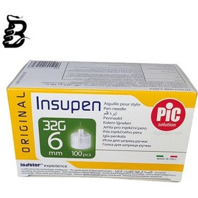 تصویر سر سوزن قلم انسولین پیک6 ا Pic Solution Insulin Pen Needle 6mm pack of 100 Pic Solution Insulin Pen Needle 6mm pack of 100