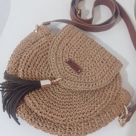 تصویر کیف ساحلی رافیا 