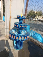 تصویر ابنما سورمه ای سه طبقه 