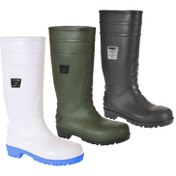 تصویر چکمه ایمنی ضد اسید ولتکس با پنجه کامپوزیت 