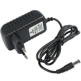 تصویر آداپتور مودم 12 ولت 1 آمپر AC DC 12V 1A Power Supply Adapter 1000mA 5.5mm x 2.5mm