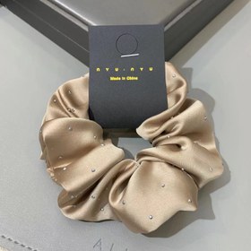 تصویر اسکرانچی ساتن نگینی 