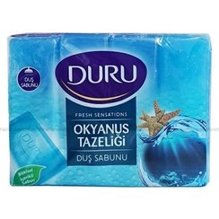 تصویر صابون قالبی دورو آبی رایحه اقیانوس 