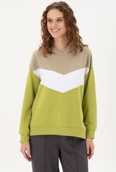 تصویر هودی زنانه پسته یو اس پولو 