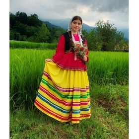 تصویر لباس محلی دخترانه 12 تا 15 سال کد125 