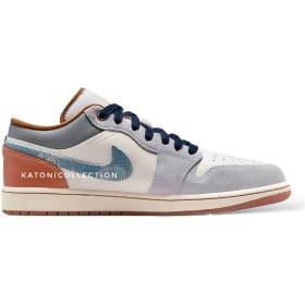 تصویر نایکی جردن 1 لو فانتوم Air Jordan 1 Low "Phantom Denim Women's