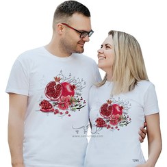 تصویر ست دو نفره تیشرت شب یلدا طرح T295 