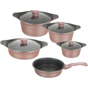 تصویر سرویس 9 پارچه عروس مدل دیاکو 