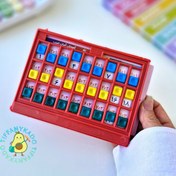 تصویر تبلت آموزشی کشویی جدول ضرب مناسب کلاس سومی‌ها | تیفانی کادو 