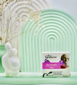 تصویر قرص آفرودیت گل دارو ۳۰ عددی 