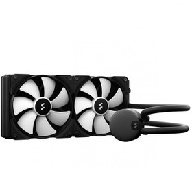 تصویر خنک کننده مایع پردازنده فراکتال دیزاین مدل Lumen S28 RGB LIQUID CPU FAN Fractal Design Lumen S28 RGB