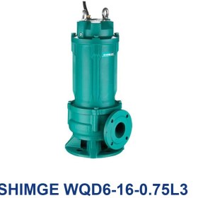 تصویر لجنکش 18 متری 1 اسب 2 اینچ شیمجه SHIMGE مدل WQD6-16-0.75L3 