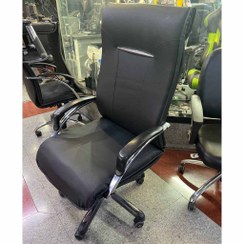 تصویر صندلی اداری مدیریت در حد نو برند نیلپر 