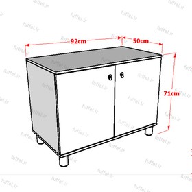 تصویر کمد اداری فـوفل مدل S101 N 94 