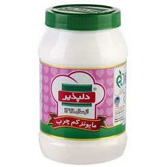 تصویر سس مایونزکم چرب 460گرمی دلپذیر 