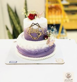 تصویر کیک دو طبقه | کد: ZNB-138V 