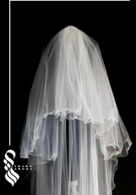 تصویر تور عروس پرنسسی 