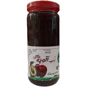 تصویر رب آلوچه جنگلی ارگانیک 600گرم گل باغ سی Gol Bagh Si organic wild plum paste 600g