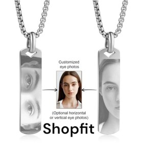 تصویر گردنبند حک چشم یار کد sp455 