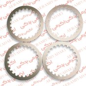 تصویر آهن صفحه کلاج رهرو 125 کد 85421 اهن صفحه کلاچ رهرو لاتون صفحه کلاج رهرو