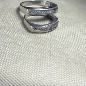 تصویر حلقه ست نقره 04 