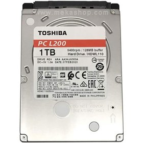 تصویر هارد لپ تاپ توشیبا HDD Laptop TOSHIBA 1TRB SATA 5400 RPM 